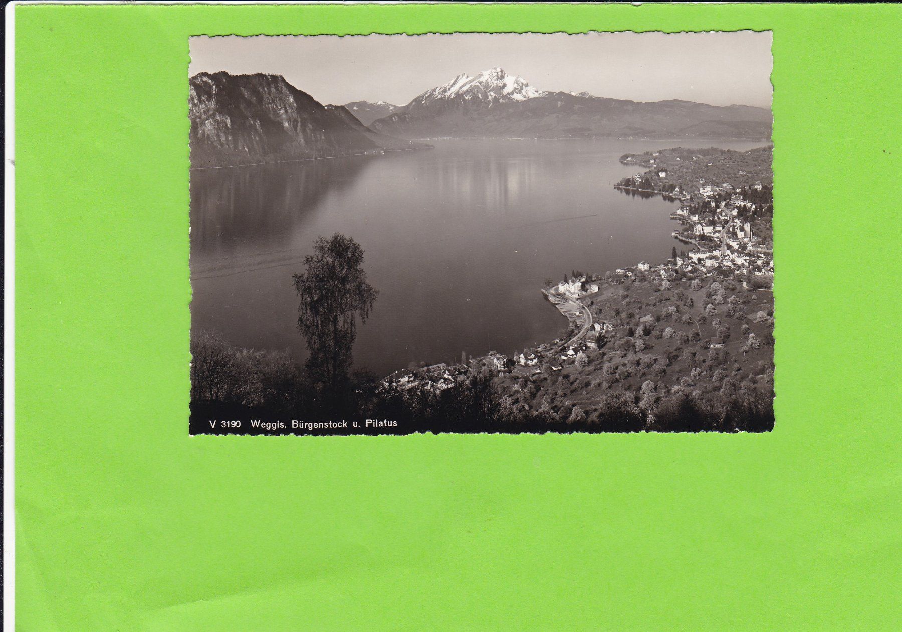 Cartoline postali: Weggis-Bürgenstock-Pilatus – Usato da St. Peterzell venduto da neckertal