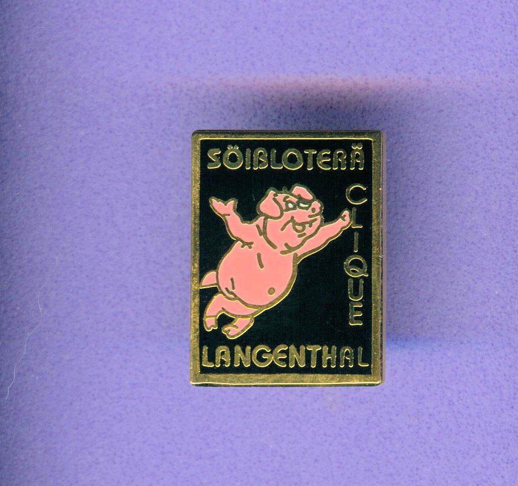 Placchette & Badge: SÖIBLOTERÄ  Clique Langenthal – Usato da Winterthur venduto da Sammleroase
