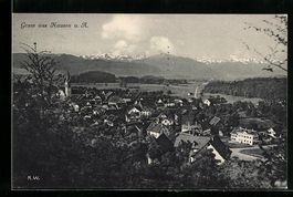 Hausen a. A., Gesamtansicht mit Kirche