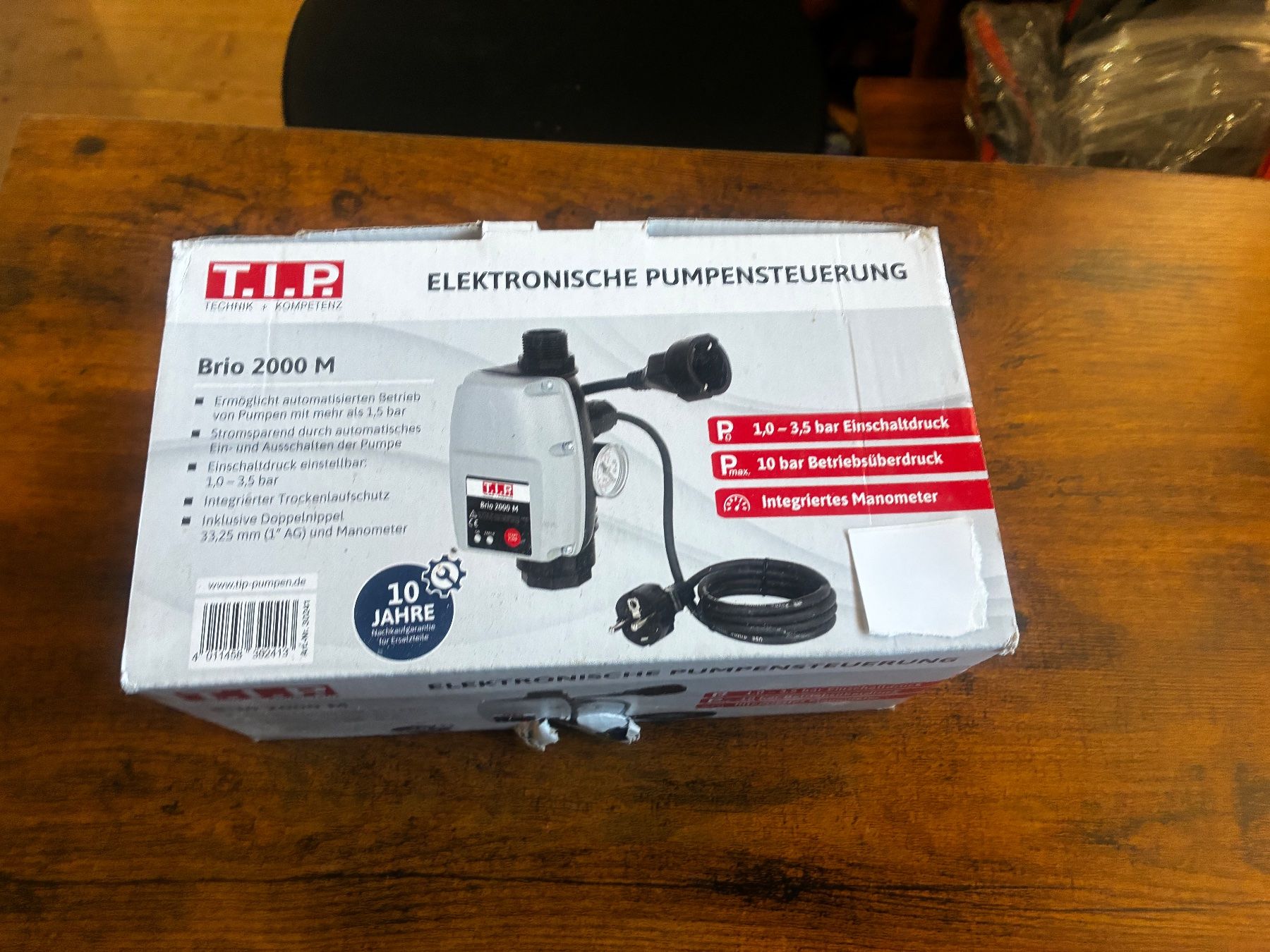 Sistema di controllo: Elektronische Pumpensteuerung Brio 2000M – Nuovo e nell'imballaggio originale da Zollbrück venduto da outlet16