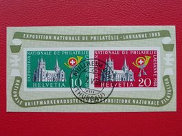 1955, W35 (Lausanne-Block) von MÜLLHEIM DORF TG, Kat: 80.-++