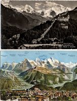 6 Ansichtskarten INTERLAKEN