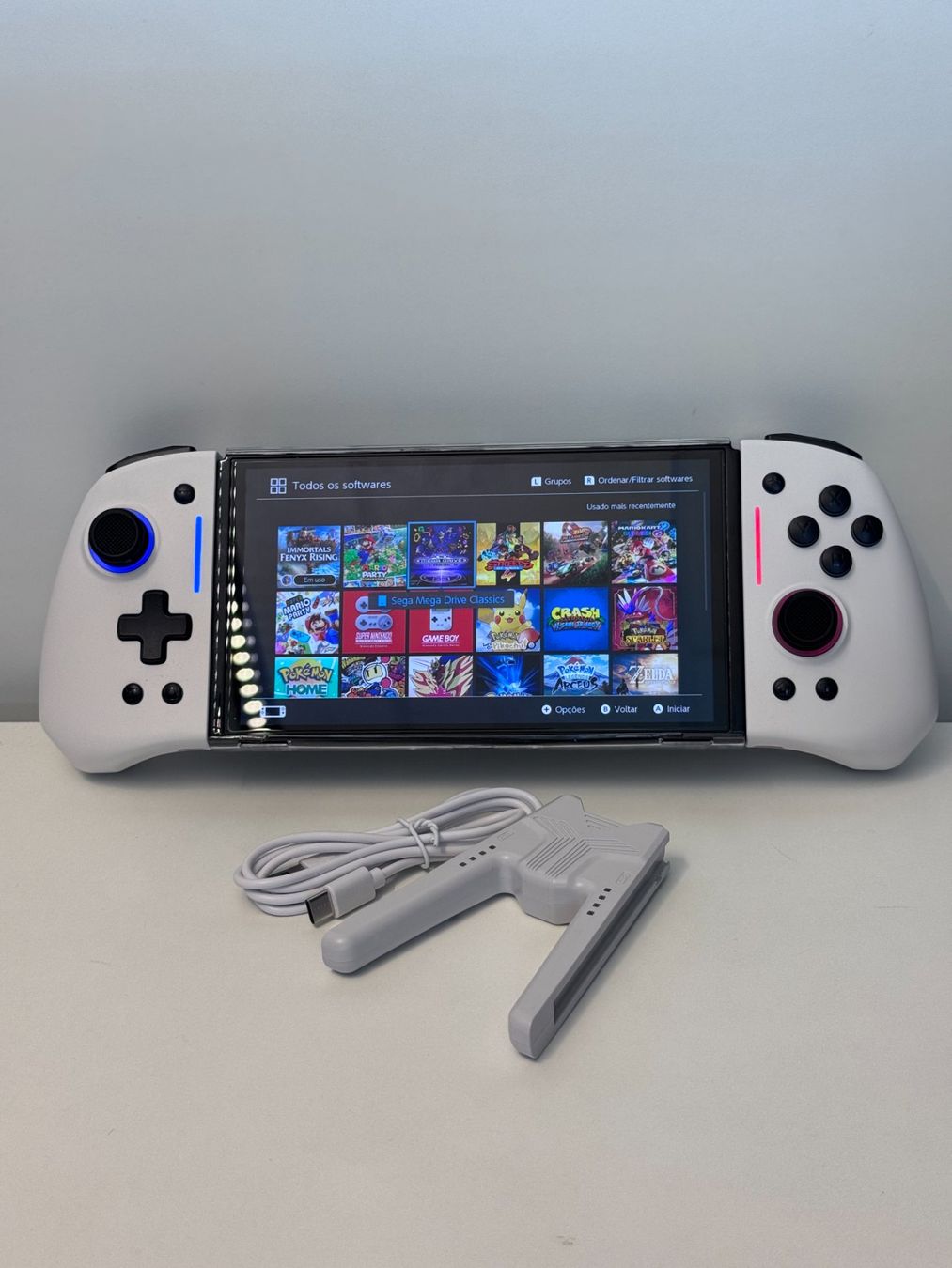 Controller: Manette RGB LinYuvo pour Nintendo Switch – Nuovo (secondo la descrizione) da Fribourg venduto da C.Garcia 6