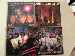 ABBA tolle rare Singles Sammlung 1981-82 Kult Top Hit Charts