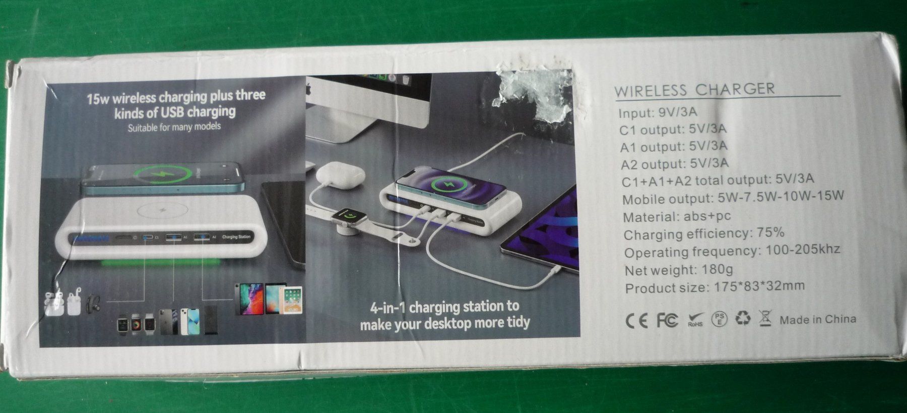 Caricabatterie: Wireless Charger – Nuovo e nell'imballaggio originale da Rafz venduto da Sonnenblume305