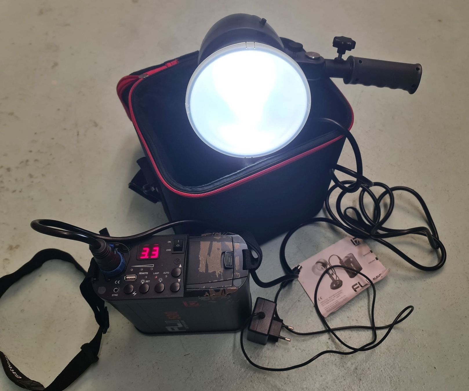 Jinbei Blitze: Jinbei Freelander FL500 II Porty-Flash – Gebraucht aus Langenthal von Valpur 1