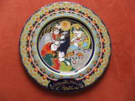 Weihnachtsteller 1977 Björn Wiinblad
