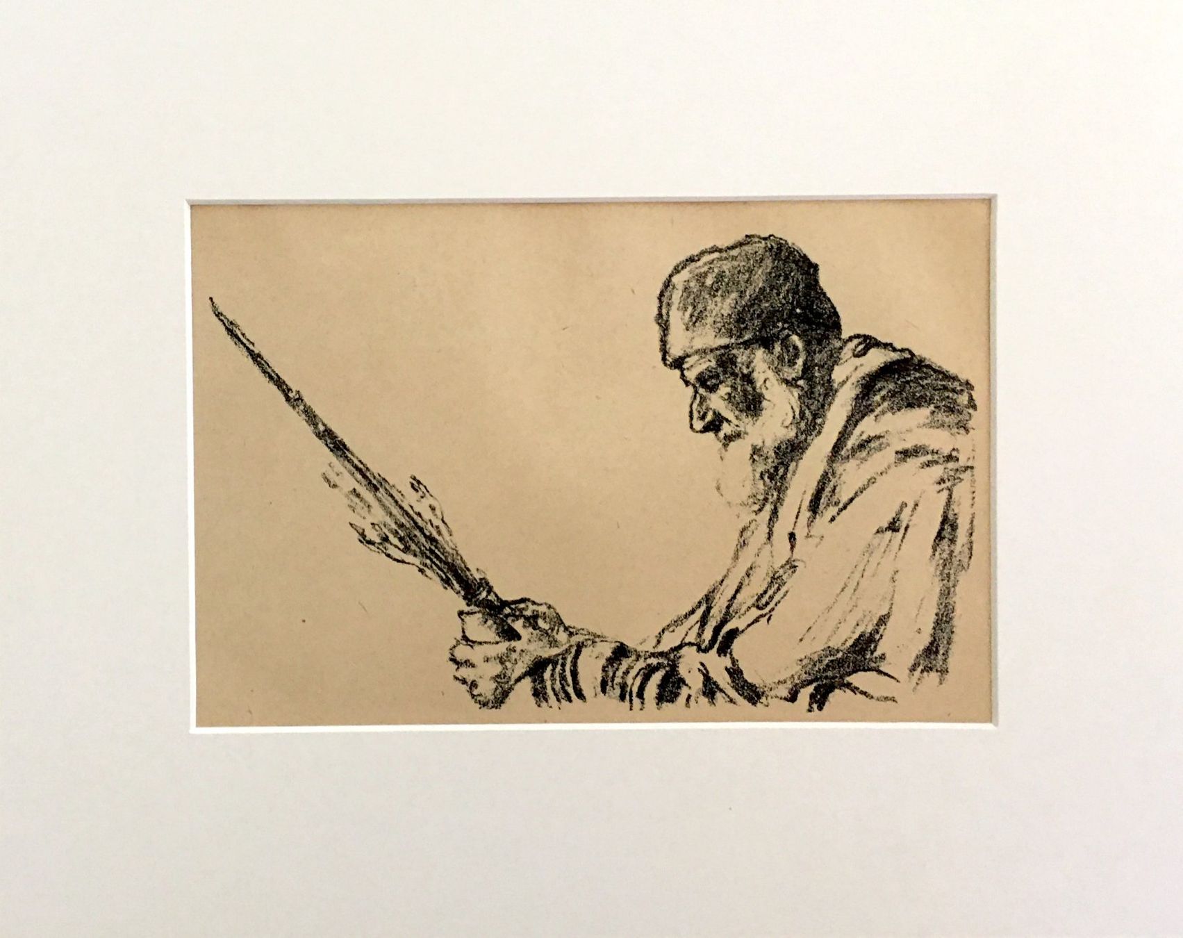 Grafica & Litografie: Hermann Struck "Bildnis eines Juden" – Usato da Nennigkofen venduto da babag 1