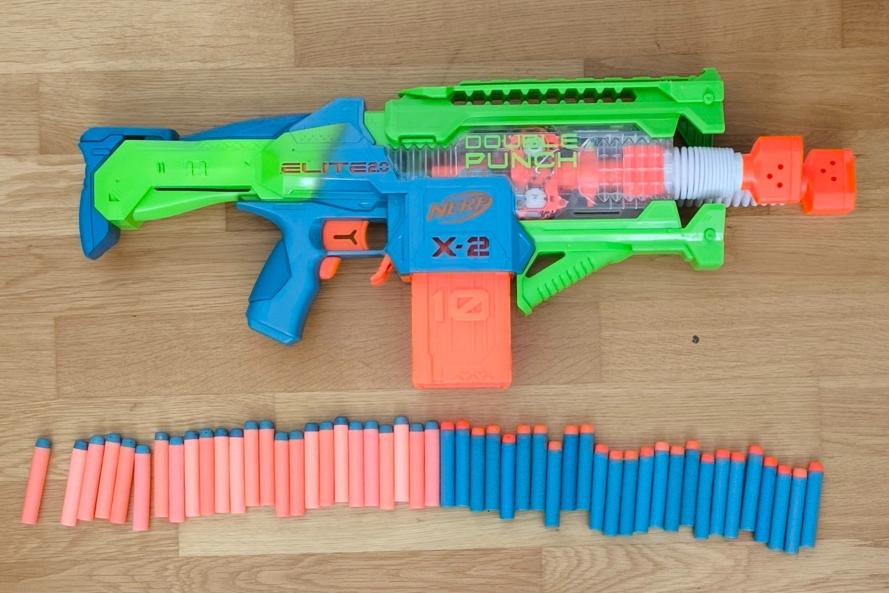Nerf Giocattoli: Nerf Elite Double Punch – Usato da Arbon venduto da Laszlo.Novak