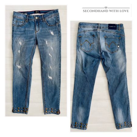 # WOMAN - Jeans ,,Skinny up Capri BEVERLY‘‘ Gr. 27 - GAUDI #