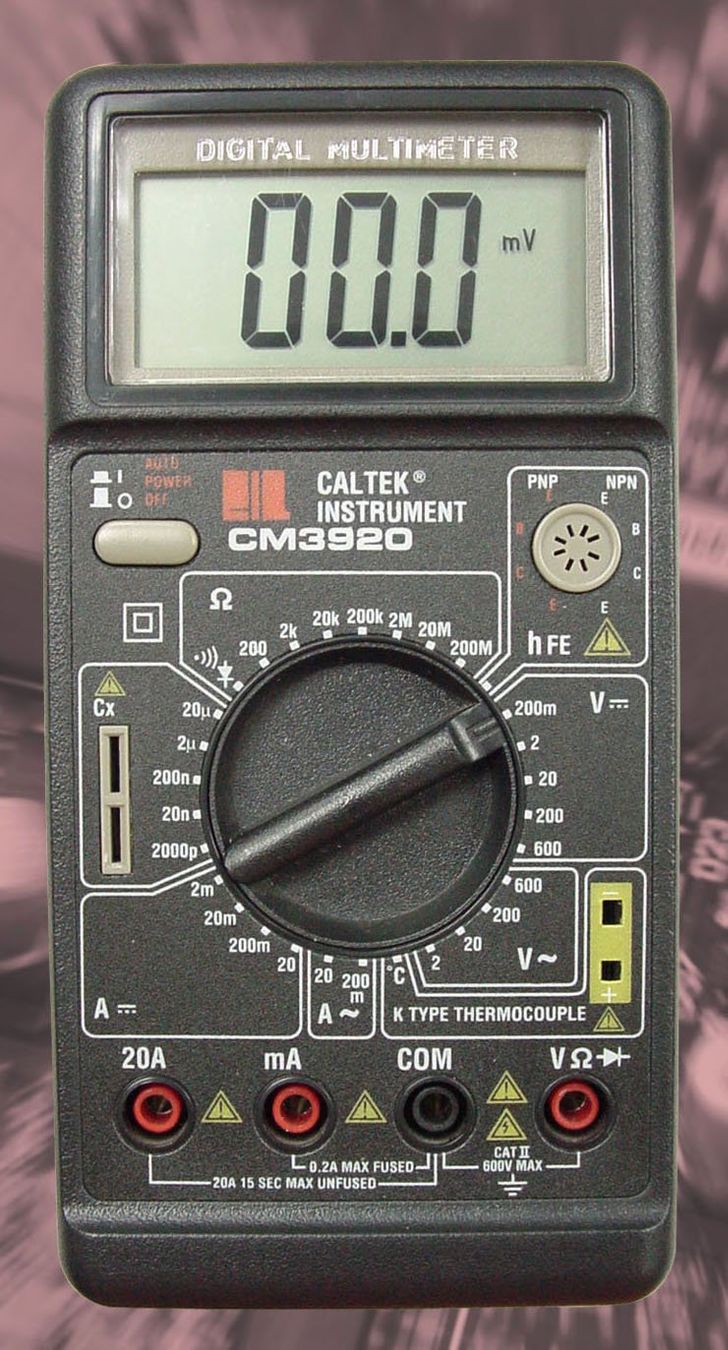 Misurare: Caltek CM3920 Digital Multimeter - Top Zustand! – Usato da Mettendorf TG venduto da Ricardo-Bazar