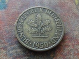DEUTSCHLAND 5 Pfennig 1950