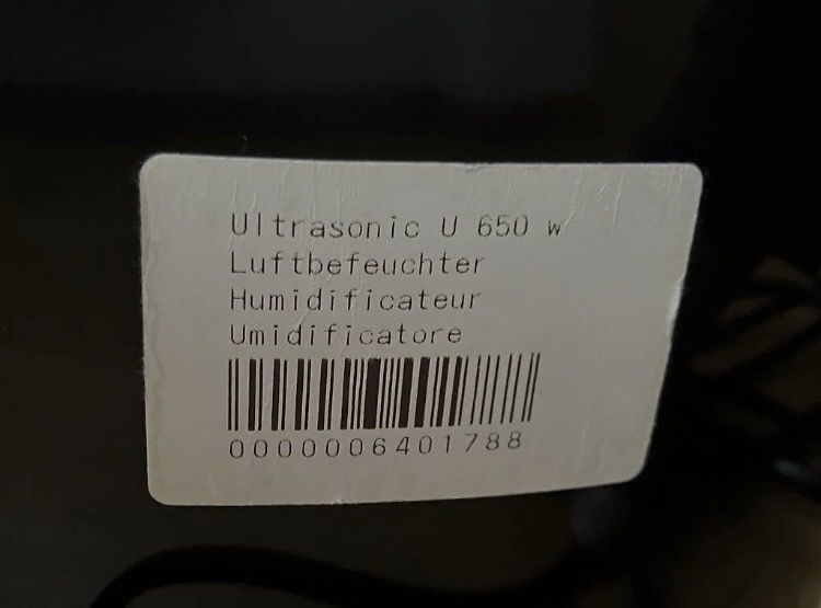 Boneco Umidificatori d'aria: Air-O-Swiss U650 Luftbefeuchter – Usato da Liestal venduto da Denise12345 1
