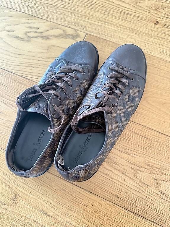 Chaussures hommes: Louis Vuitton Leather Sneakers / Schuhe Grösse 8.5 – D'occasion à Immensee par nadine.o 2