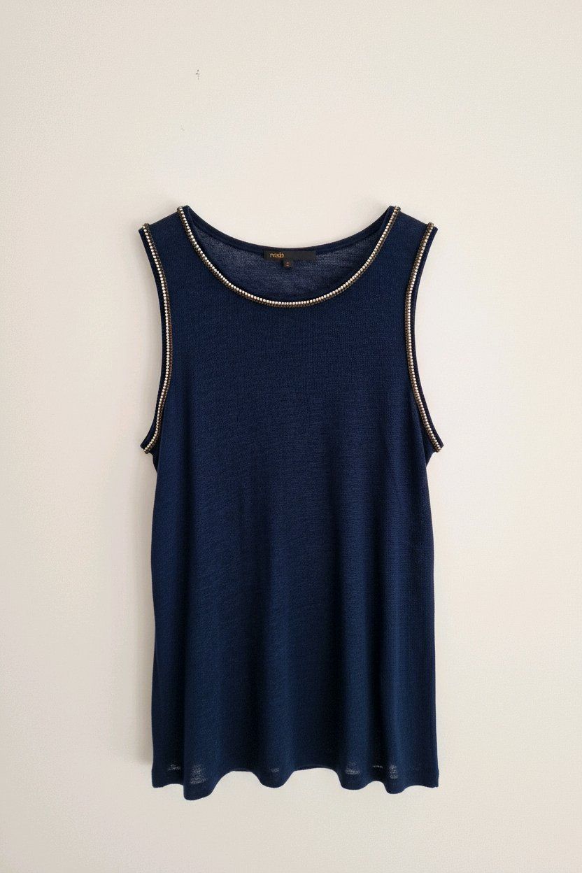 Maje Top: MAJE Tanktop 100% Leinen Gr. M – Nuovo (secondo la descrizione) da Horgen venduto da akkohappyshopping