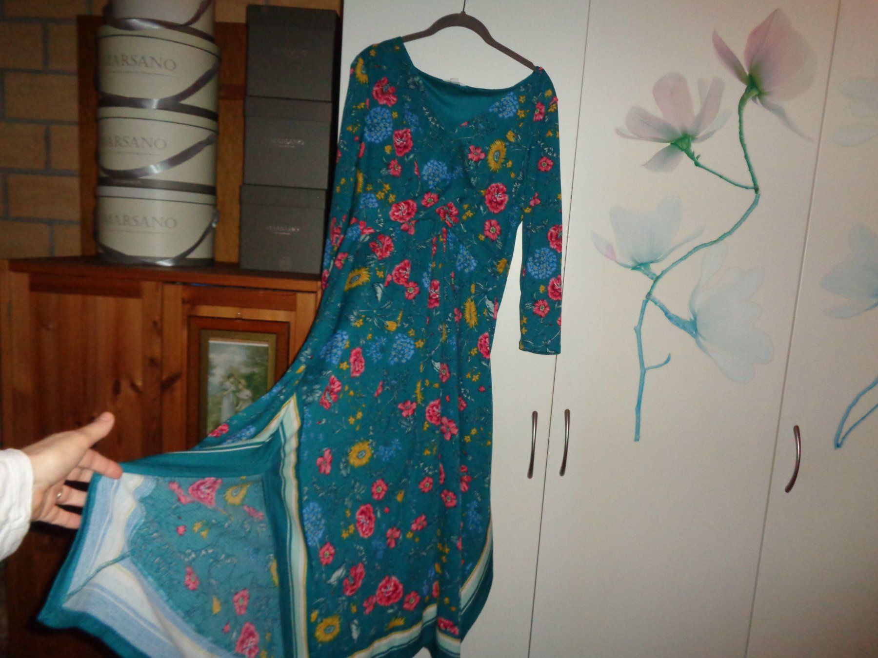 Vestiti: *** buntes Maxikleid *** / Schlitze von Springfield ab 1.00 – Nuovo (secondo la descrizione) da Othmarsingen venduto da Leuchtturmlady 5