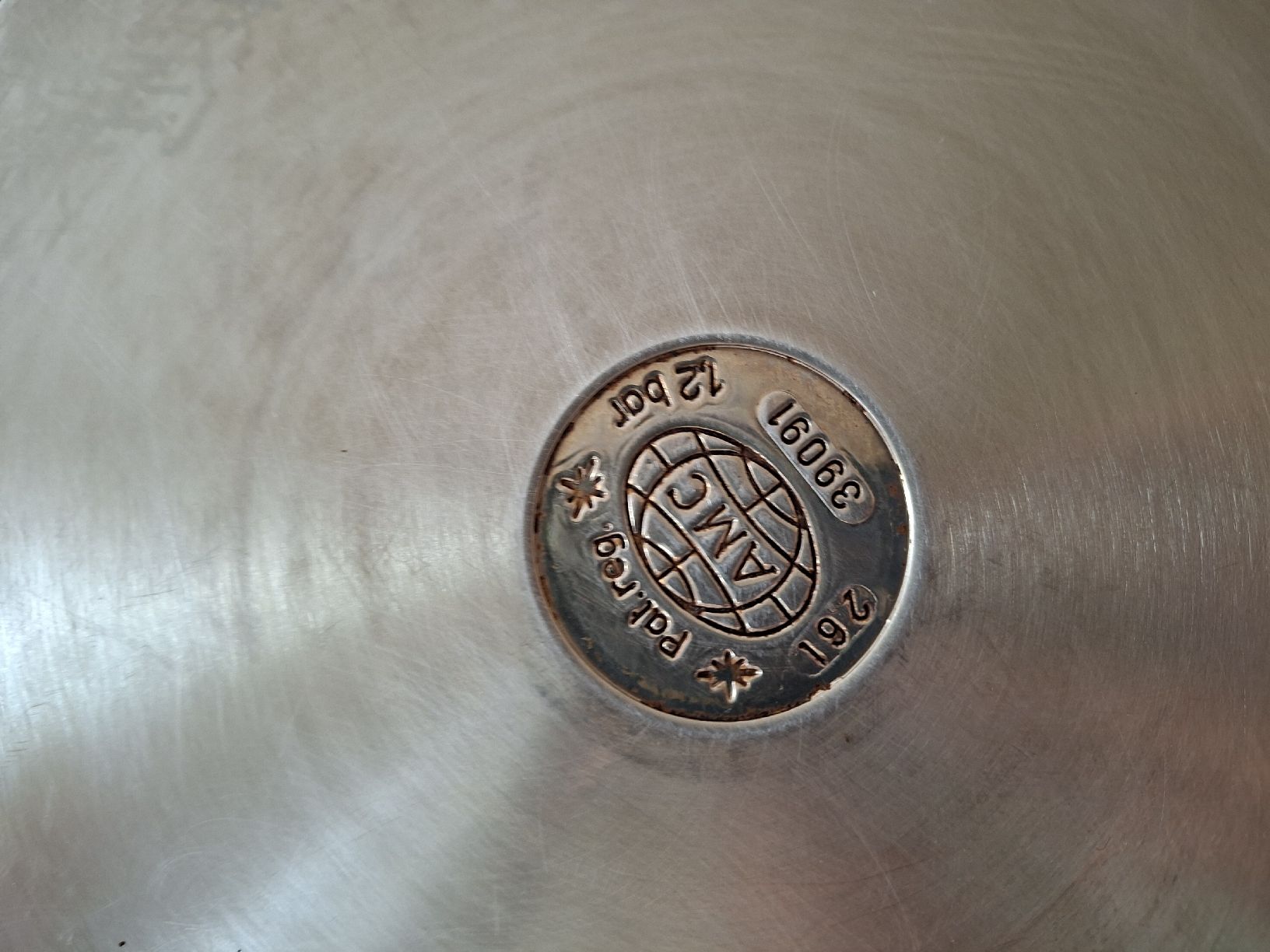 Amc Padelle: AMC Topf mit Deckel und Siebeinsatz 28cm gebraucht – Usato da Meinisberg venduto da Destiny1972 6