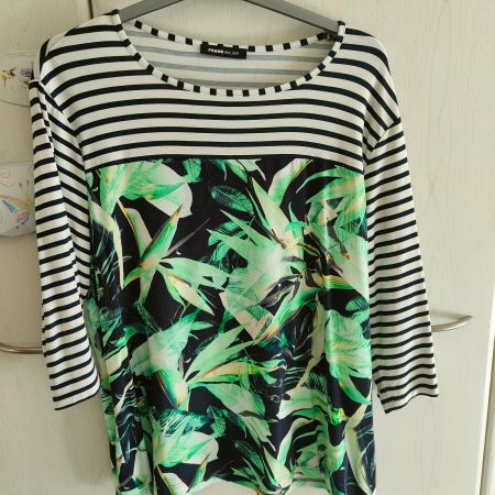 Sehr schönes Frank Walder Shirt mit 3/4 Arm Gr. 48 Fr. 18.-