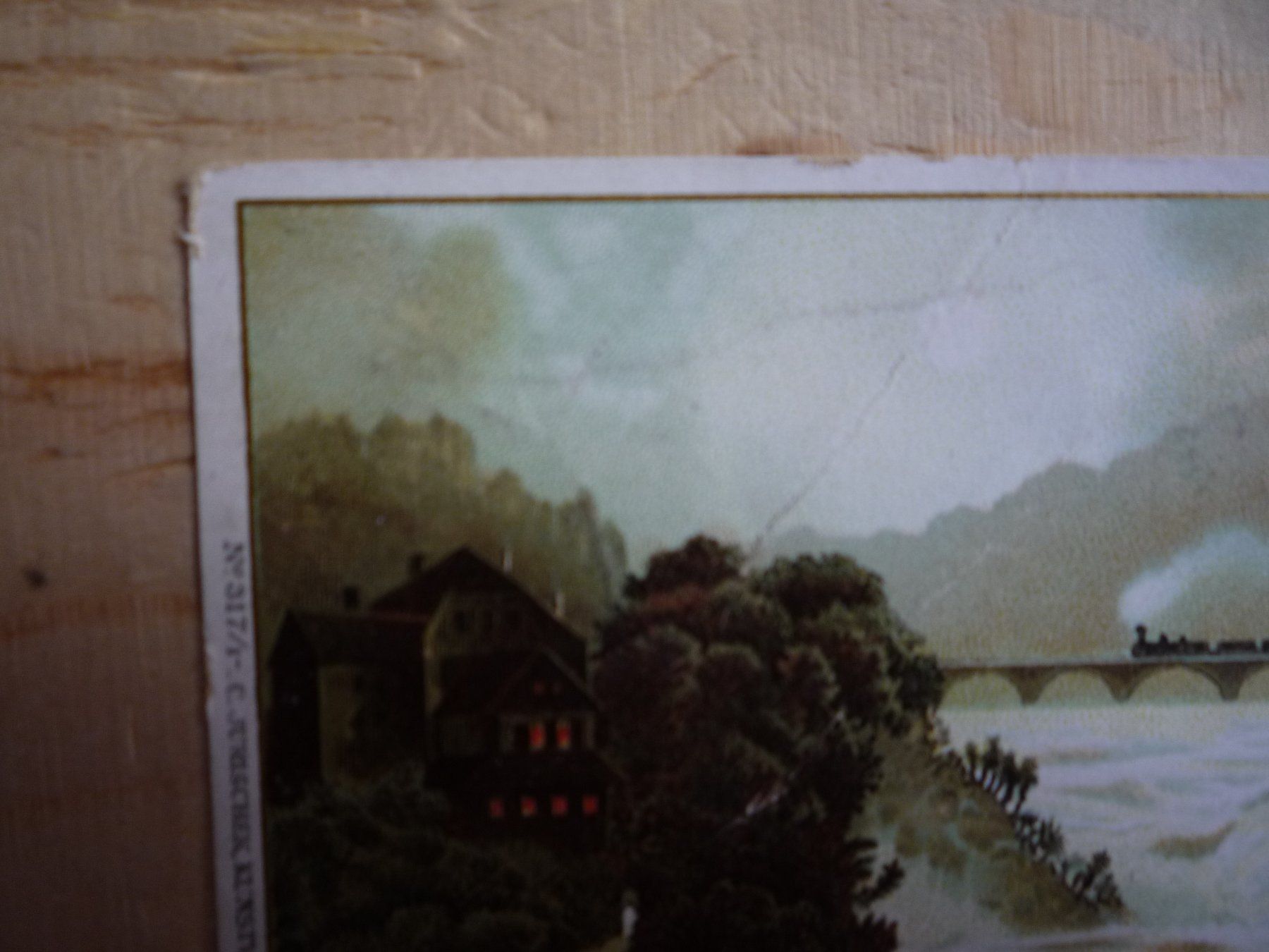 Cartoline postali: Gruss vom Rheinfall, Litho, 18.6.98 – Usato da Rieden SG venduto da Brockehuesli 1