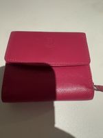 Geldbörse, Pink , Echtleder