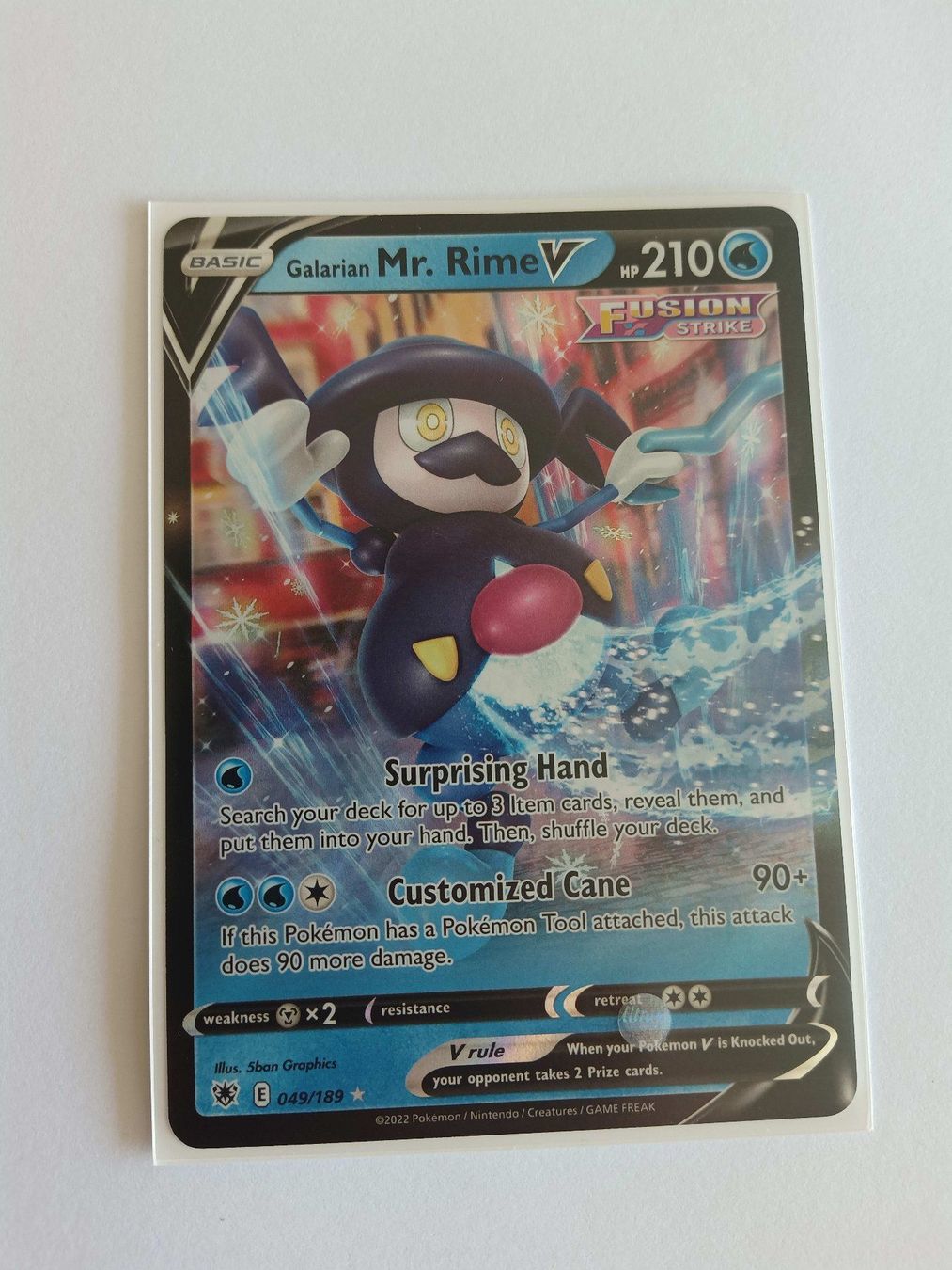 Cartoline: Galarian Mr. RIme V – Usato da Altstätten SG venduto da GGsGameshop