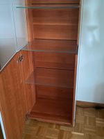 Neue Kirschbaum Vitrine Team7 mit Licht