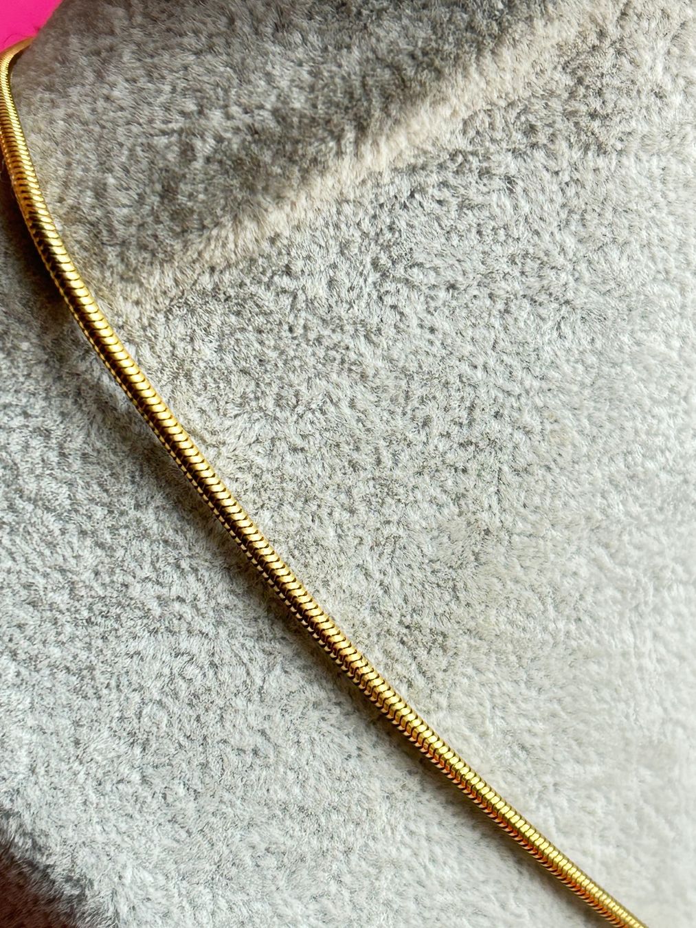 Catenine: Schlangenkette Doppelherz Anhänger – Usato da Basel venduto da bellespirit 2