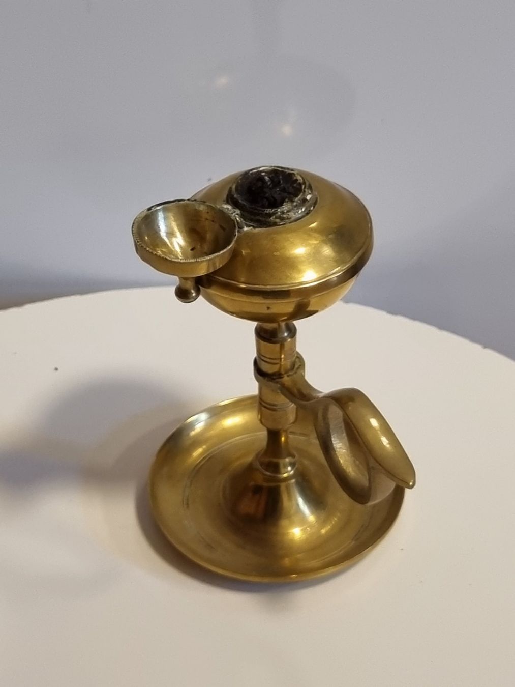 Lampen: Antike Messing Öllampe Studentenlampe Jugendstil – Gebraucht aus Scharnachtal von devin03 5