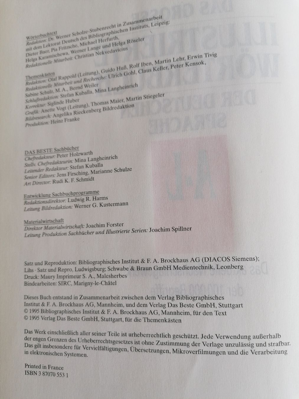 Bücher: Das grosse illustrierte Wörterbuch der deutschen Sprache – Gebraucht aus Klingnau von vollmond36 4