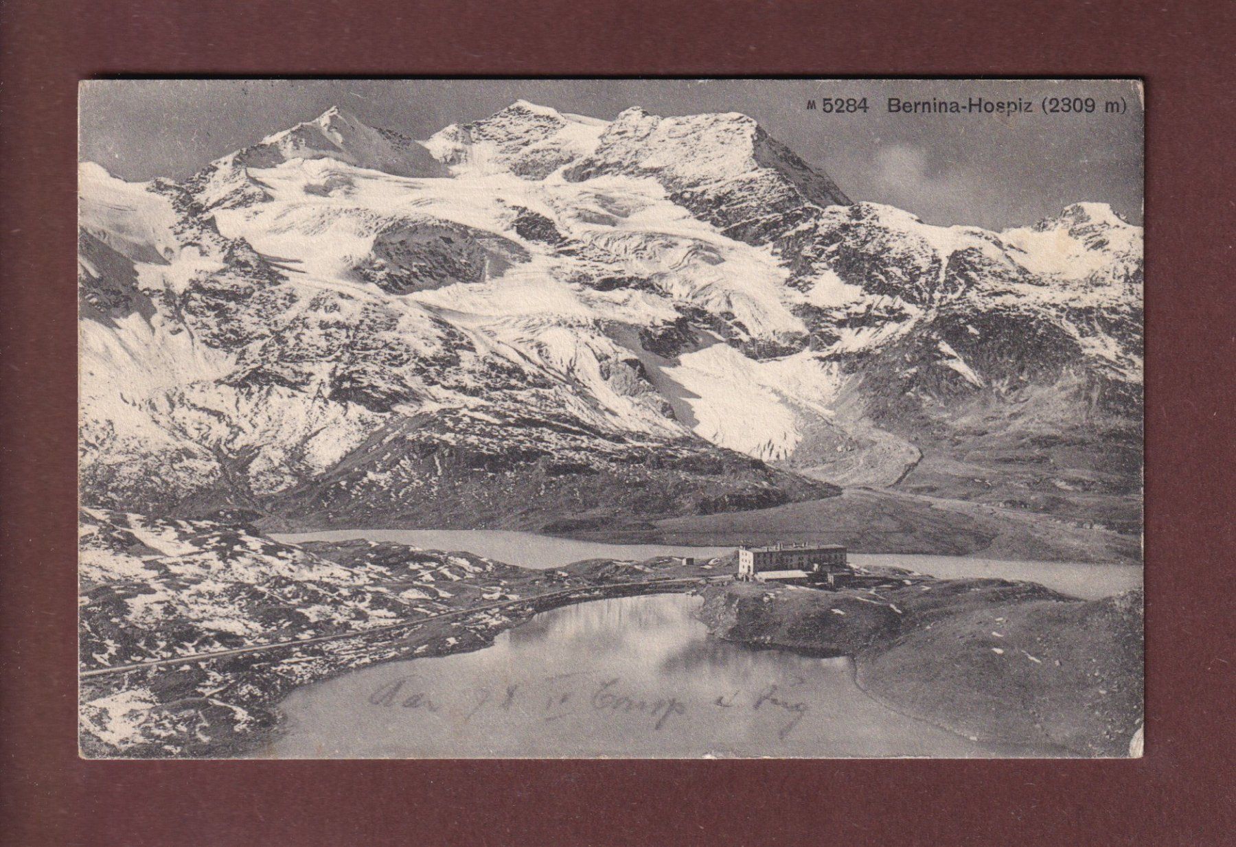 Ansichtskarten: BERNINA-HOSPIZ - Feldpost – Gebraucht aus Pully von nicecards-shop