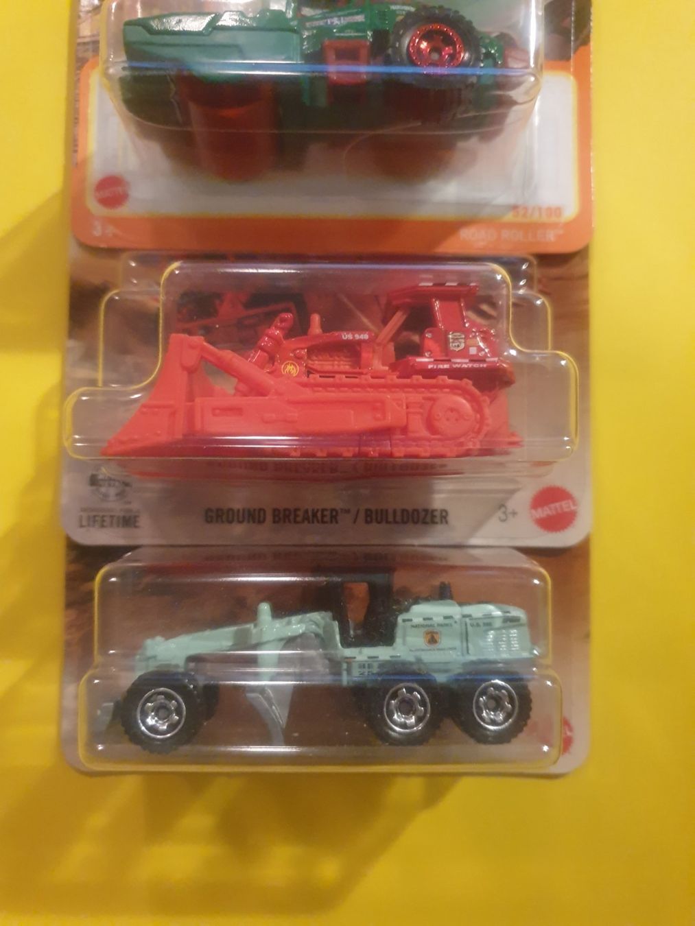 Matchbox Modellini d'auto: Matchbox Baustellen Set 2 – Nuovo e nell'imballaggio originale da Oftringen venduto da Rotor 3