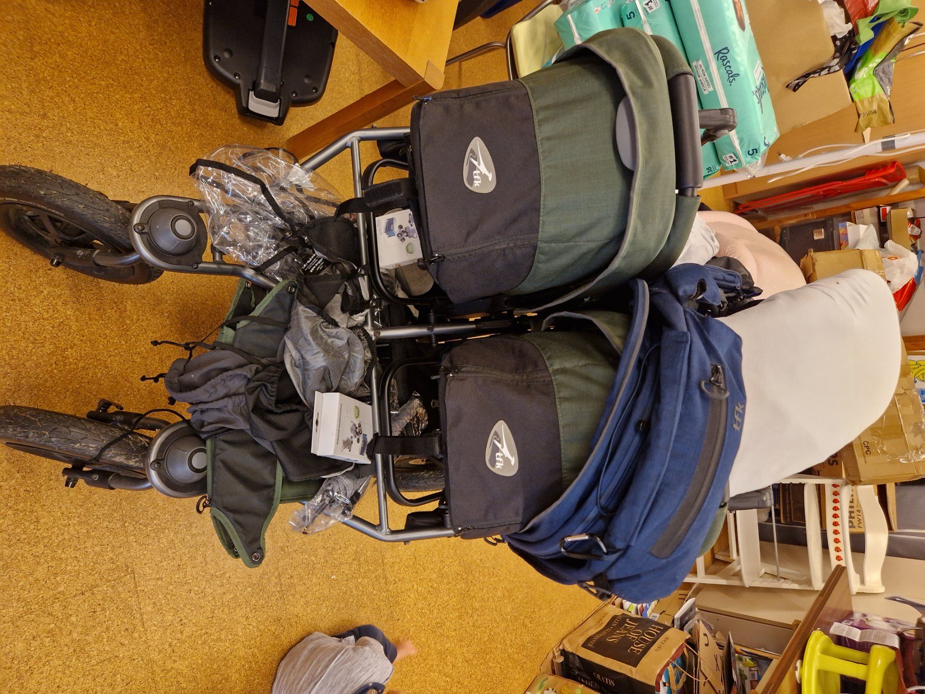 Tfk Carrozzine: TFK Duo Zwillingswagen – Usato da Oberohringen venduto da shuggi