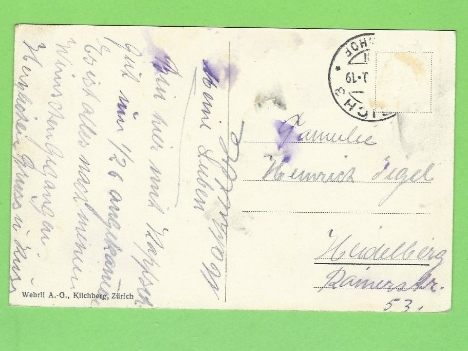Cartes postales: Zürich vom Predigerturm gesehen – D'occasion à Zürich par t24_de 1