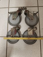 Lenkrollen Räder 4er Set inox