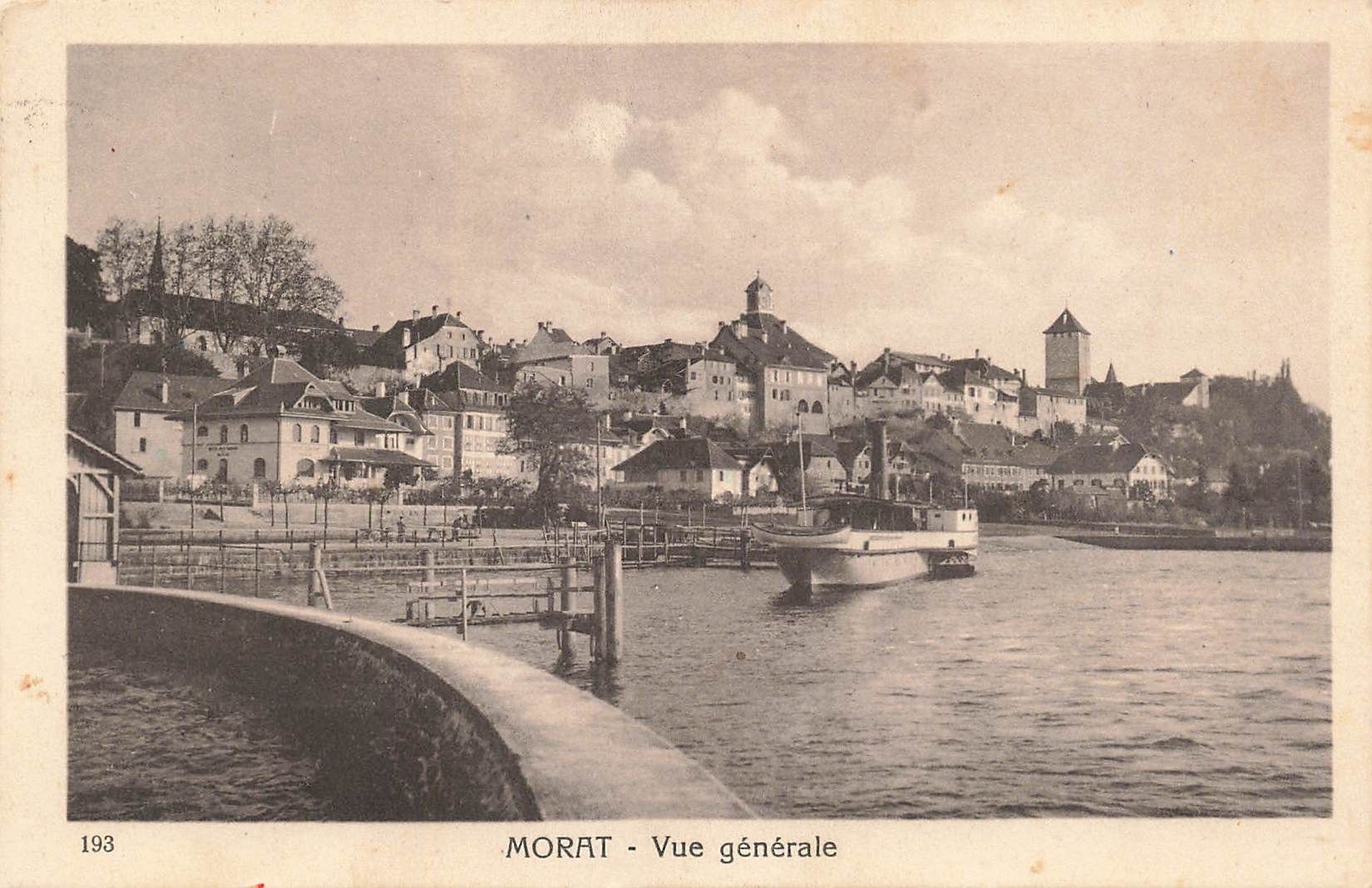 Cartoline postali: Morat – Usato da Biasca venduto da Blenio71