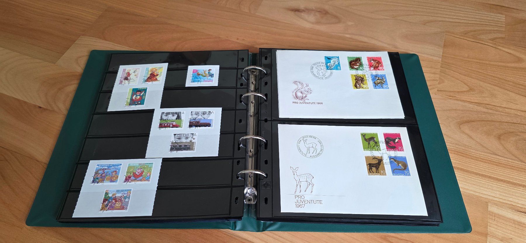 Alle Briefmarken: Briefmarken Pro Juventute 1918 - 2014 – Gebraucht aus Wettswil von Schnuebe 3