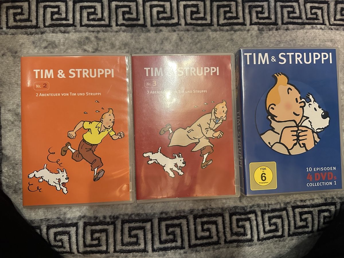 Tutti i DVDs: Tim & Struppi DVDs – Usato da Othmarsingen venduto da Crallthene98