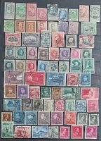 Belgique, 200 timbres et 3 enveloppes