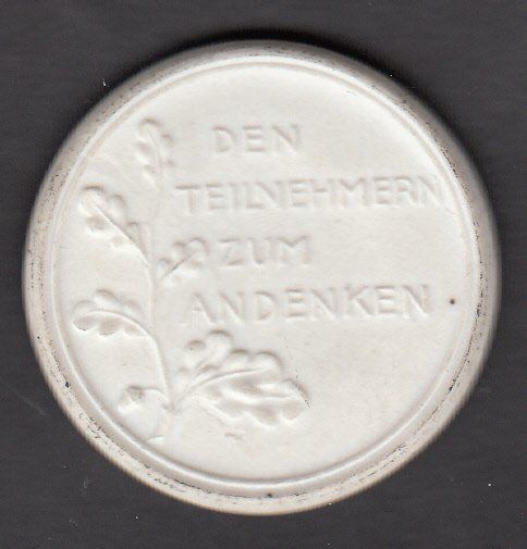 Medaglie: Spanisch - Deutsche Wettkämpfe 1922 – Usato da Gossau SG venduto da Gallus00 1