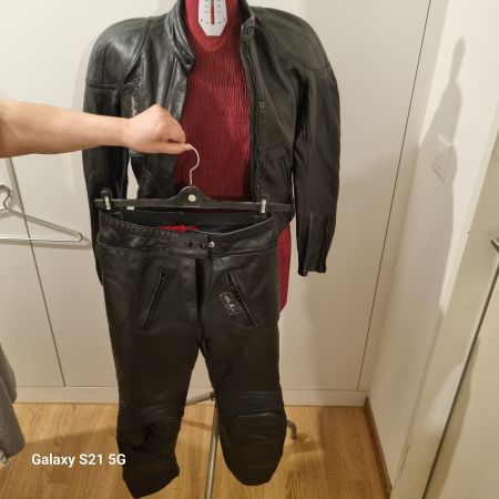 Motorrad Jacke mit Hose  Größe 38  Neu  nie getragen