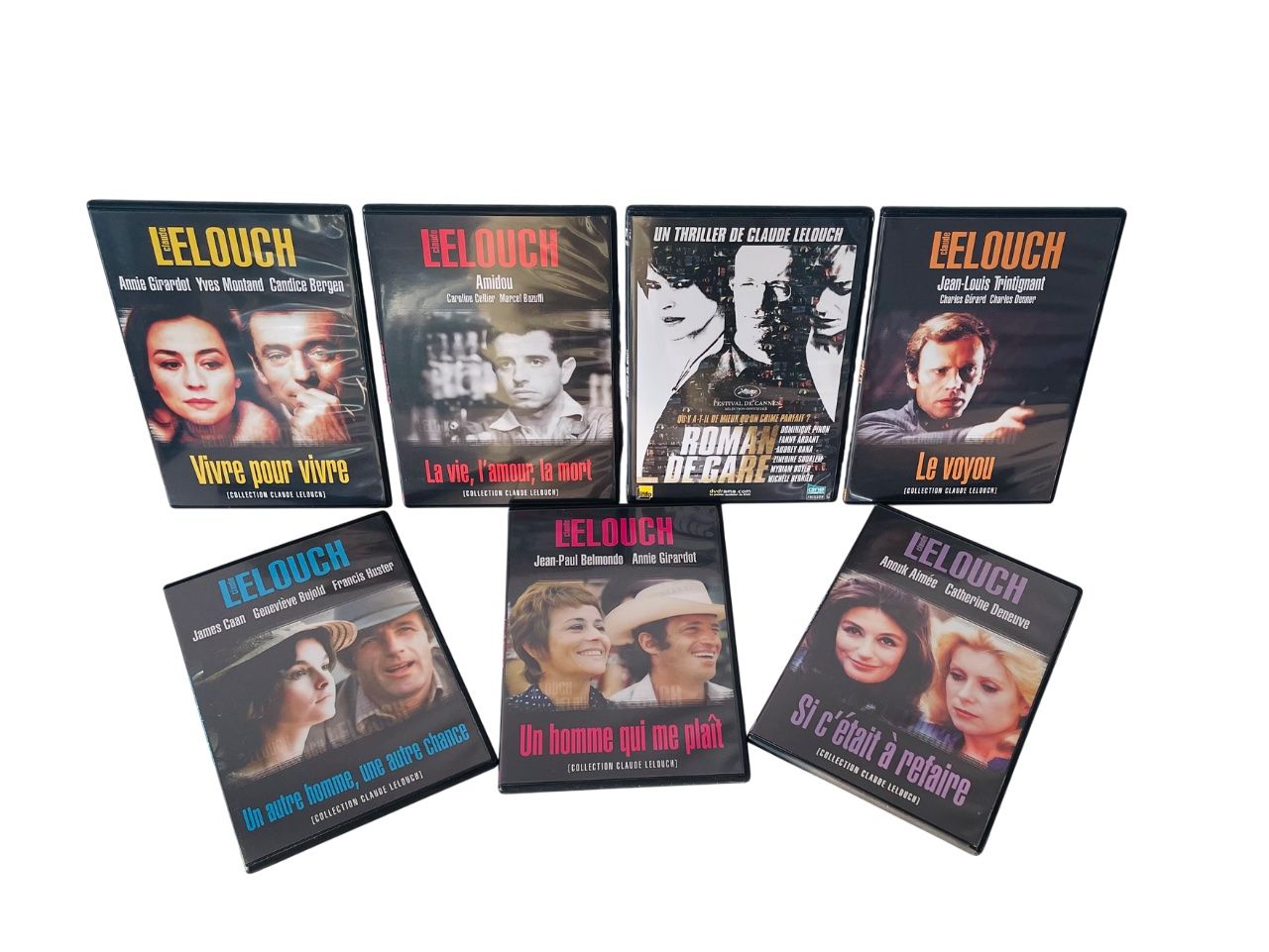 Alle DVDs: Coffret 7 DVD Claude LELOUCH – Gebraucht aus Genève von Bazarare 1