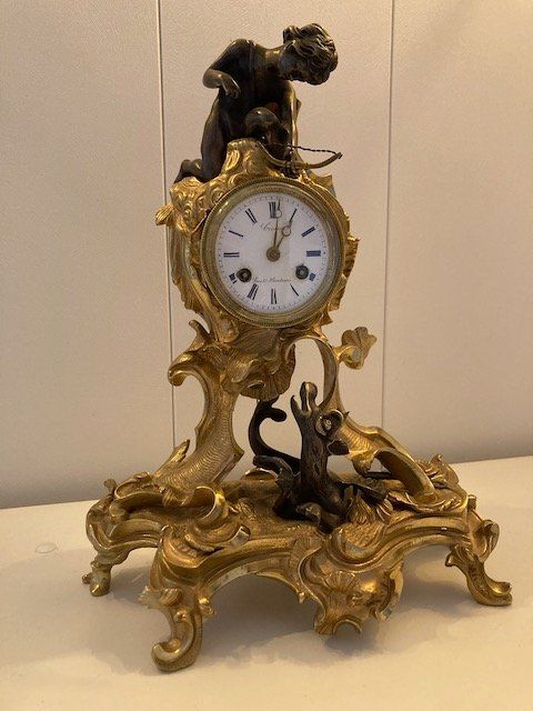 Orologi da terra & Orologi da parete: Tischuhr Drachentöter – Usato da Bern venduto da Buybest24
