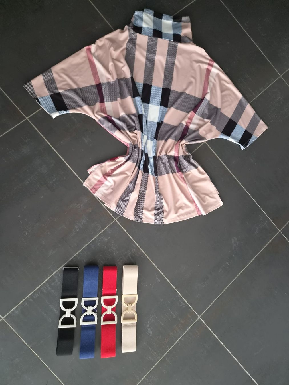 Ceintures: Longue Blouse élasthane(36/38)avec 4 ceintures élastiques – Neuf avec emballage d'origine à Etoy par MyStyleMyMode 6
