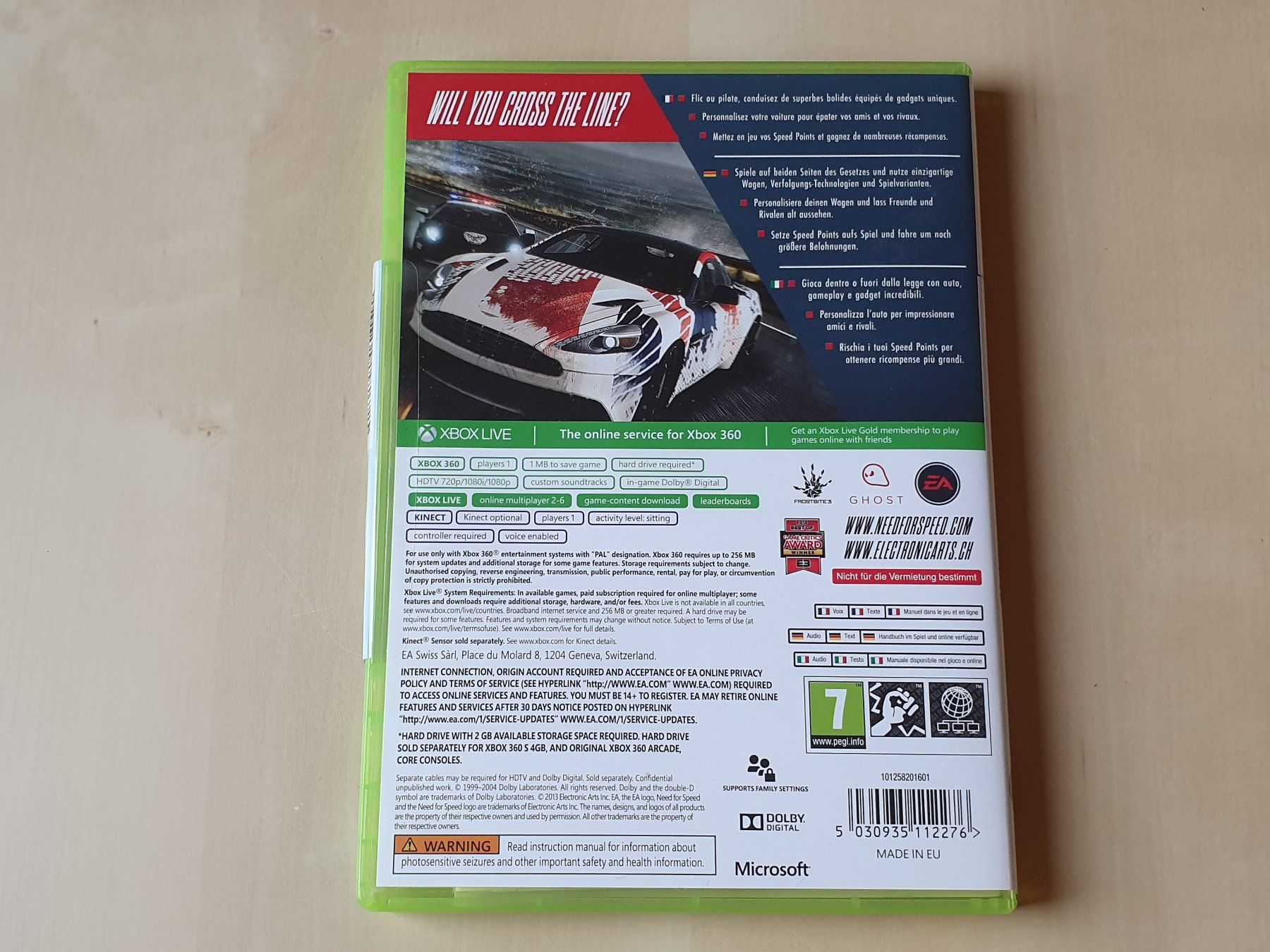 Microsoft Giochi: Need for Speed Rivals – Usato da Stansstad venduto da collectorsshop 1