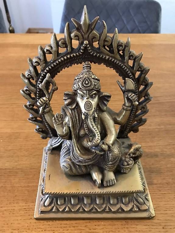 Skulpturen & Statuen: Ganesha Statue aus Messing – Gebraucht aus möhlin von Caja1