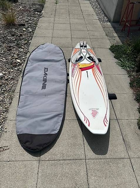 Tavole da surf e di nuoto: Fanatic HAWK 108 Windsurfboard – Usato da Märstetten venduto da Luca6807