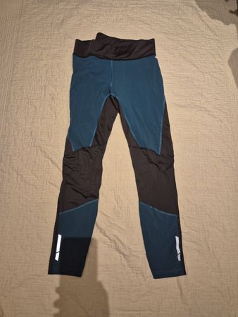 Schoffel Tight Hestad türkis-  schwarz Grösse L ,Top Zustand
