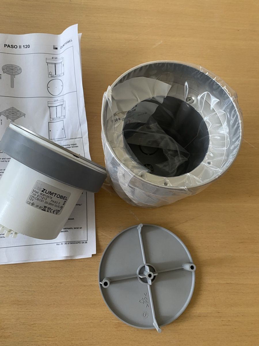 Lampade: Boden Einbaulampe NEUWERTIG – Nuovo e nell'imballaggio originale da Wittenbach venduto da kramerei.vanessa 1