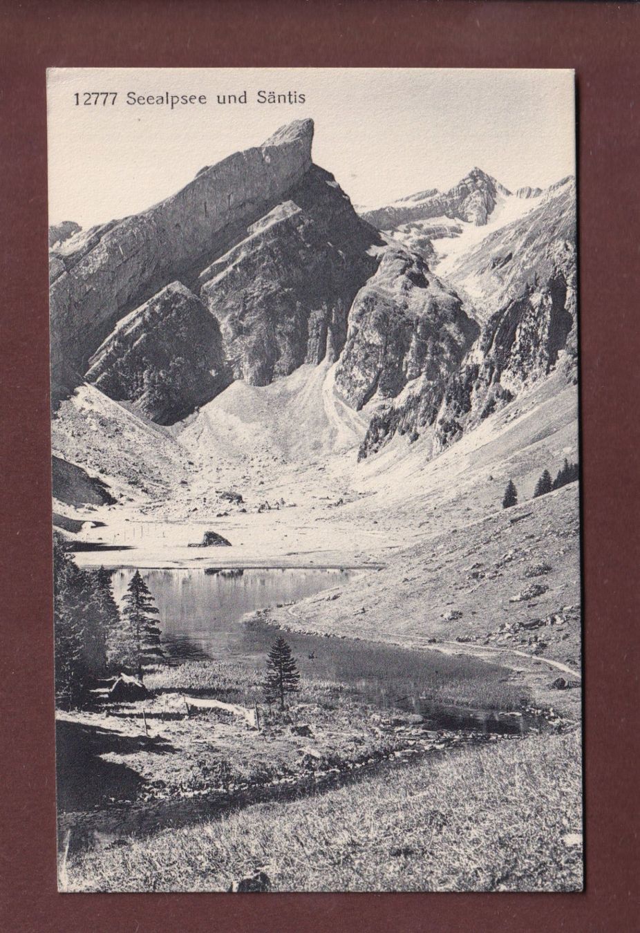 Cartoline postali: SEEALPSEE und Säntis – Usato da Pully venduto da nicecards-shop