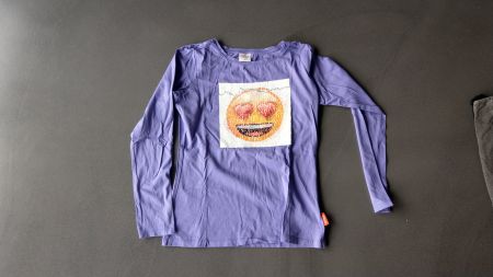 Wende-Pailletten-Pulli